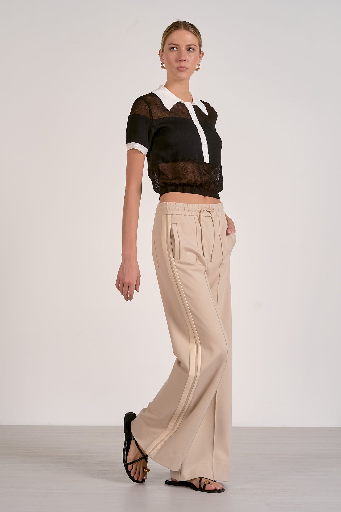Ellie Track Pant Beige