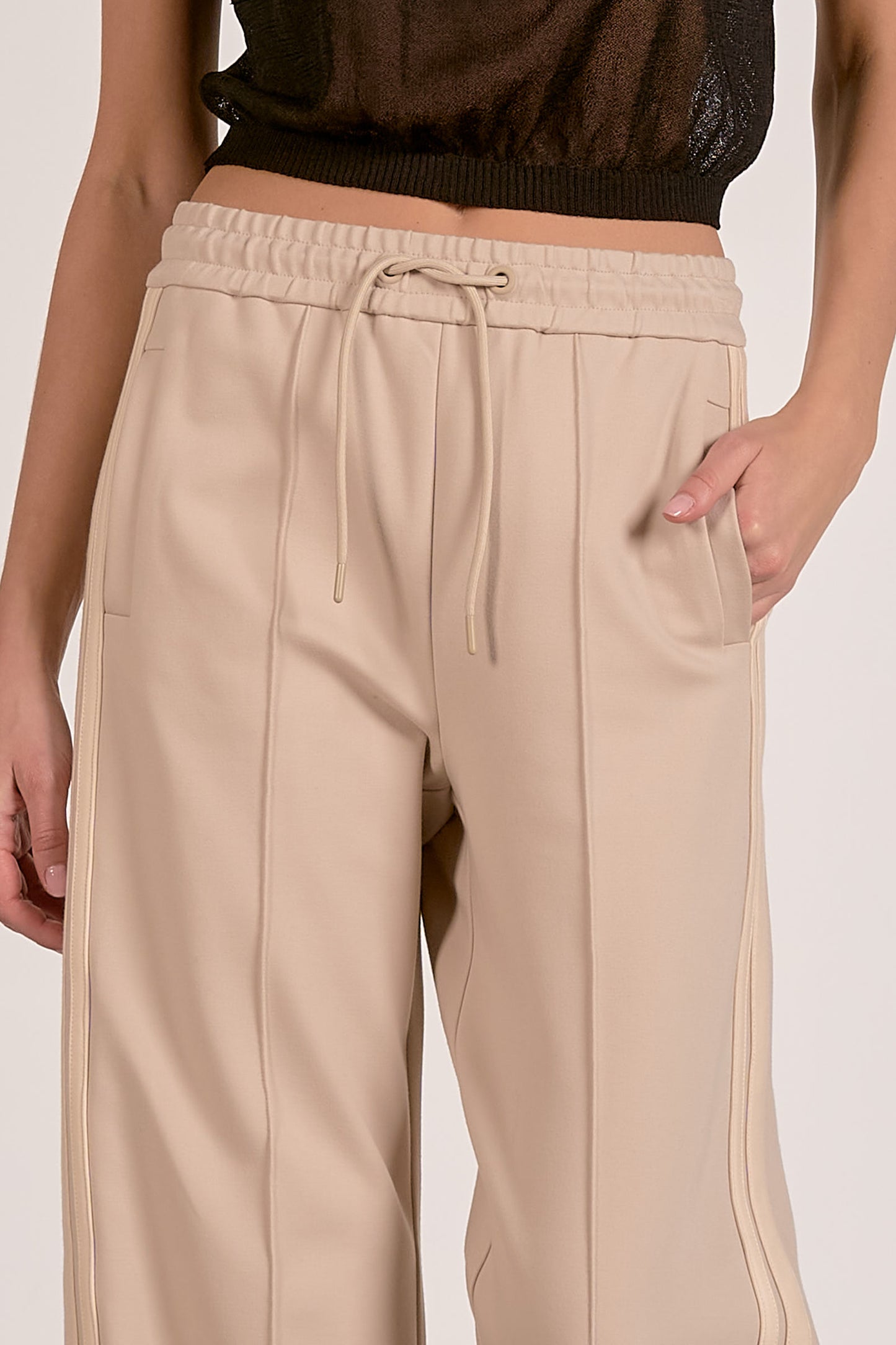 Ellie Track Pant Beige