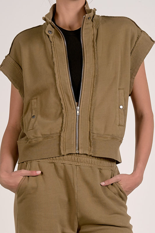 Ainsley Vest Brown