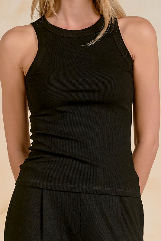 Cassie Tank Black
