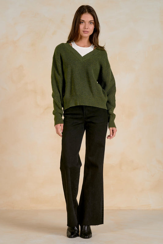 Briggs Sweater Olive