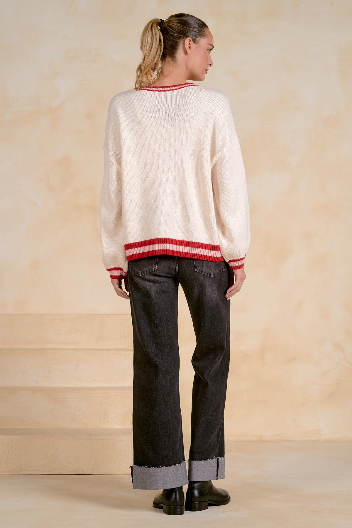 Apres Sweater Red
