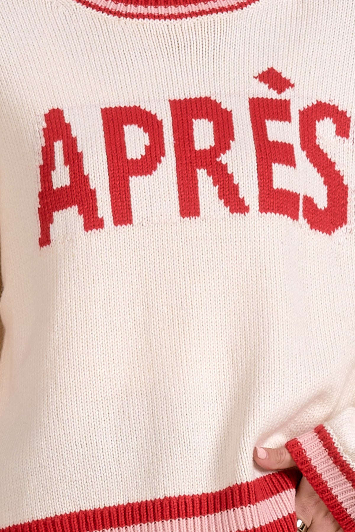 Apres Sweater Red