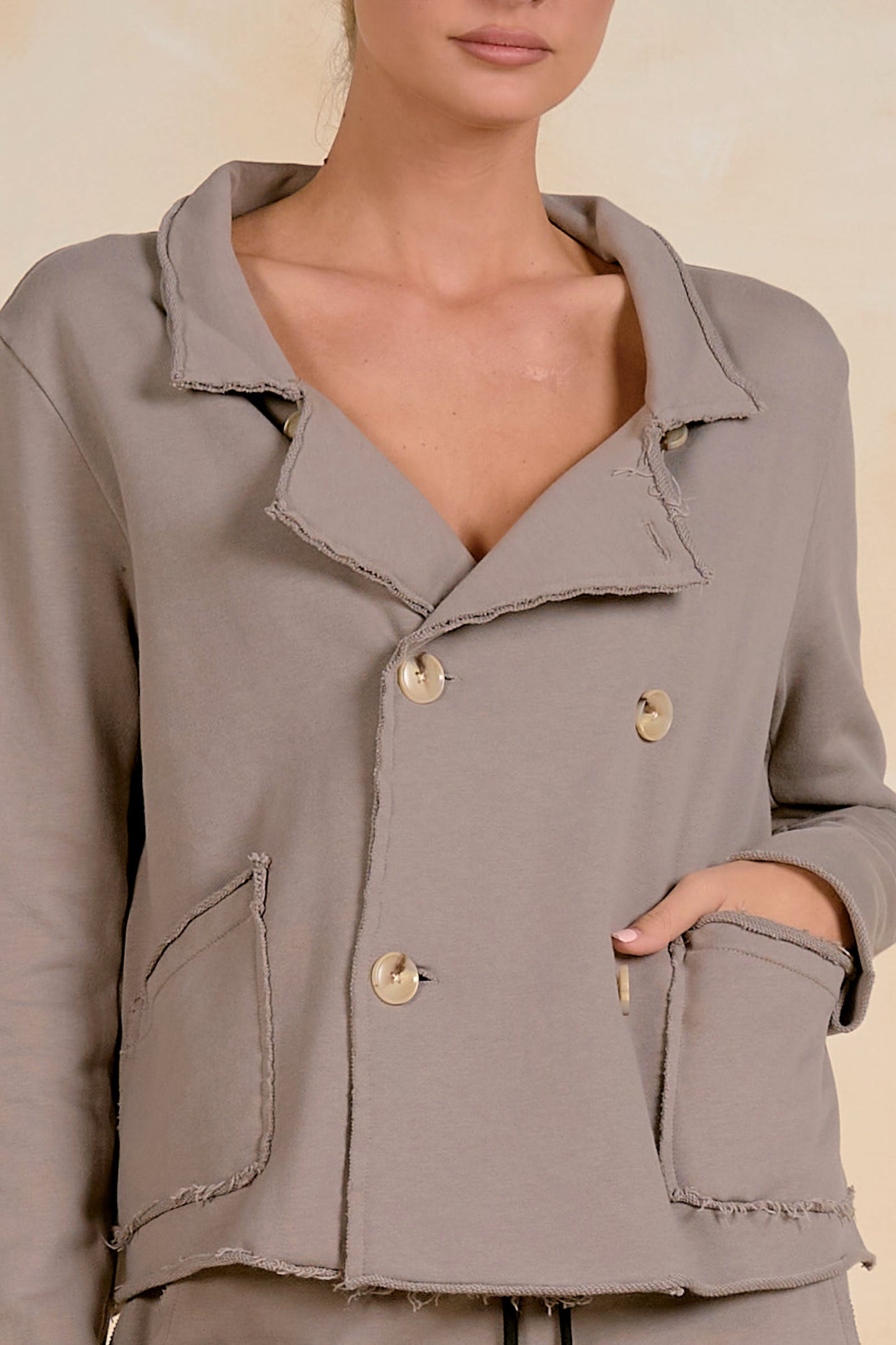 Marnie Blazer Taupe