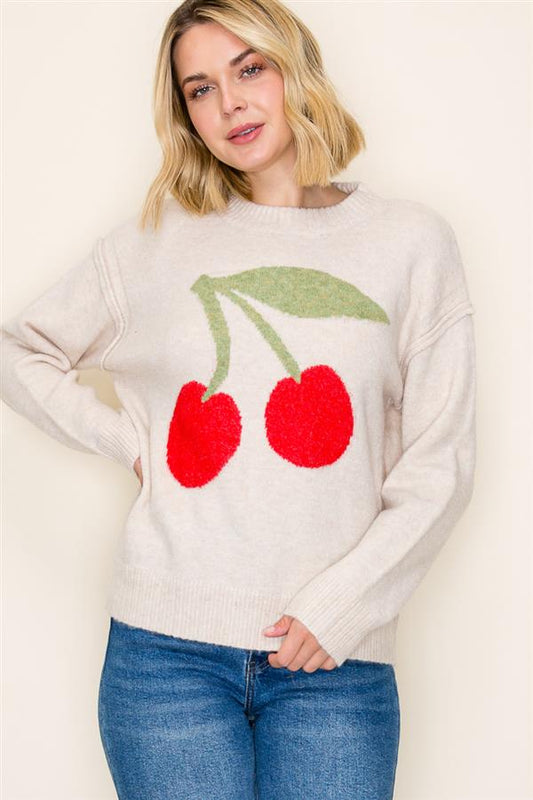 Cherry Sweater