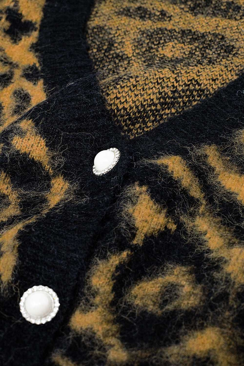 Leo Cardigan Camel