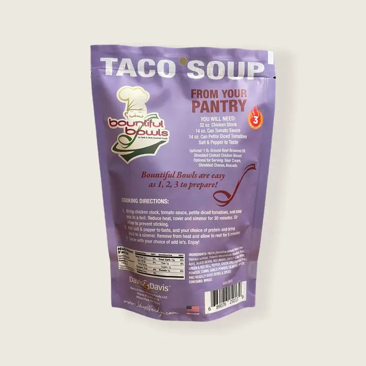 Bountiful Bowl Taco Soup