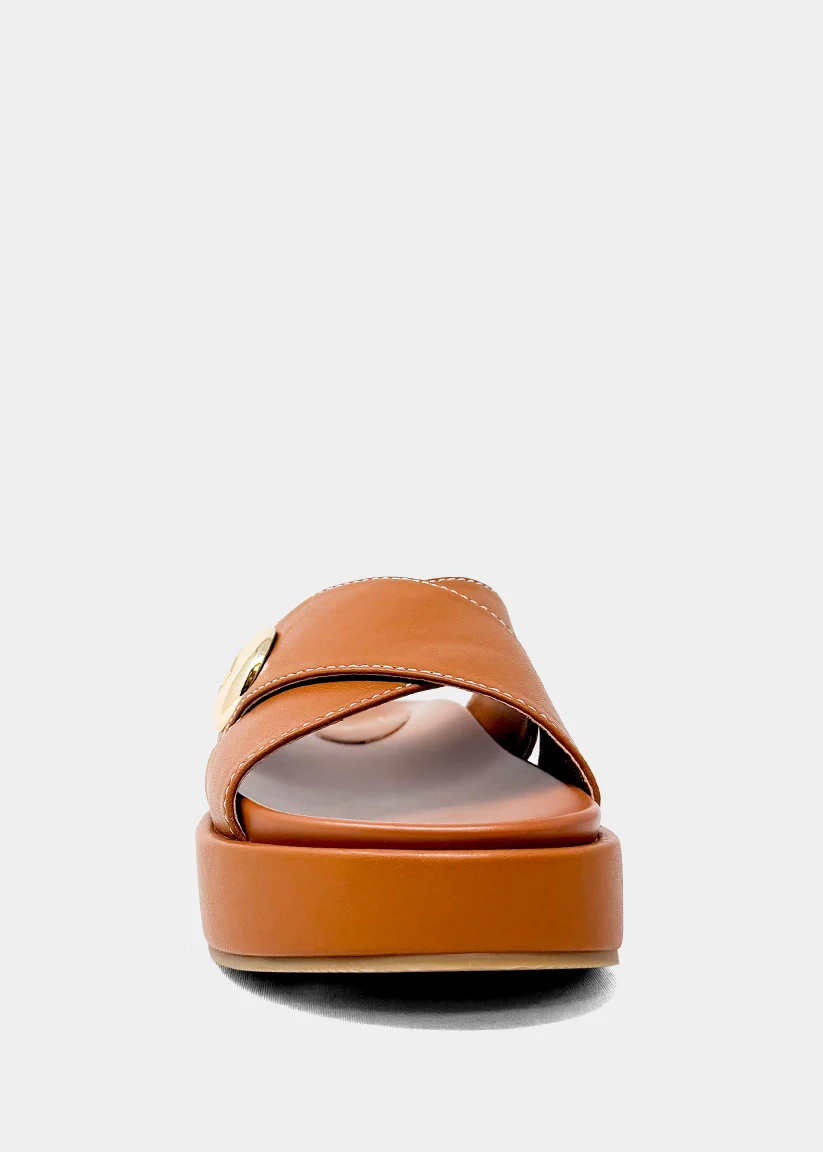 Katie Sandals Camel