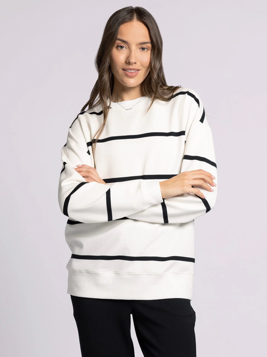 Martina Crew Stripe