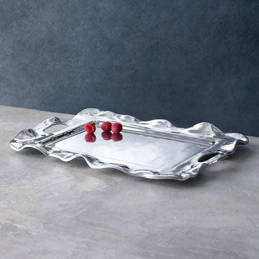 Vento Rebecca Medium Rectangular Tray w Handles Beatriz Ball