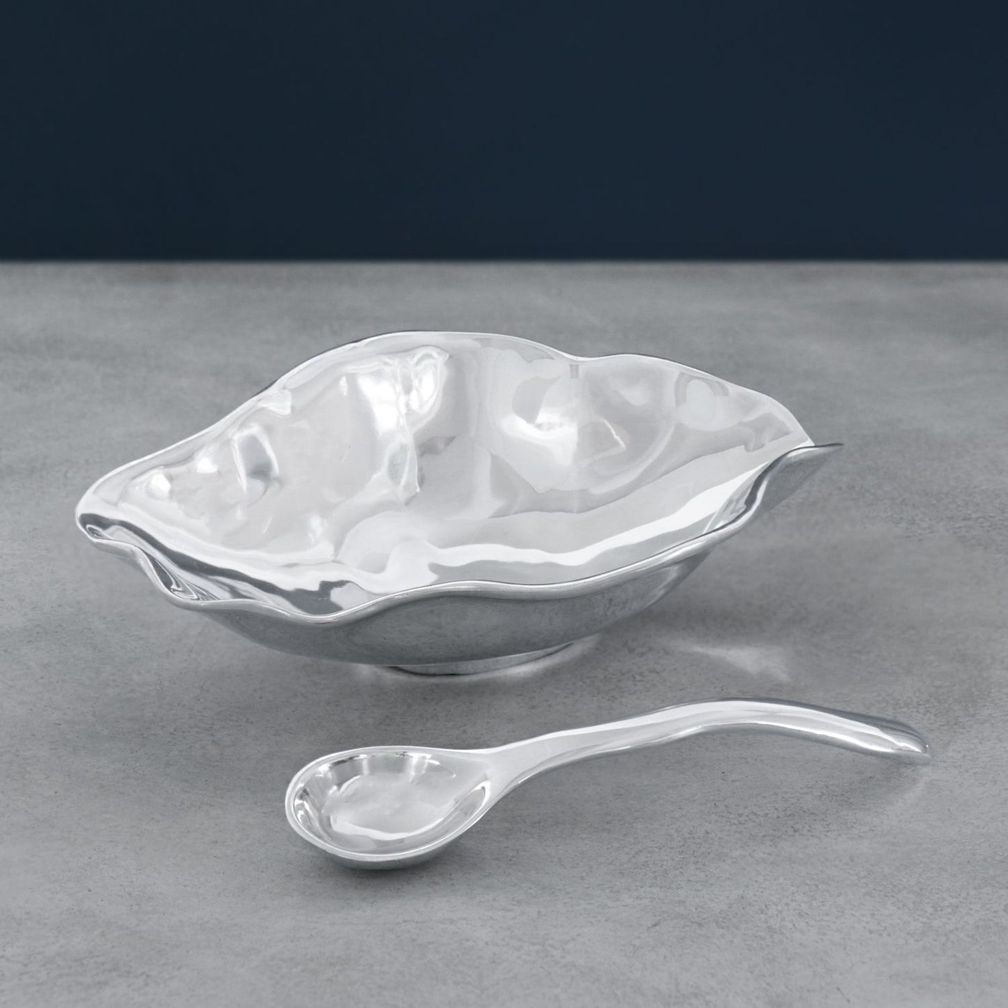 Vento Claire Bowl w Spoon Medium