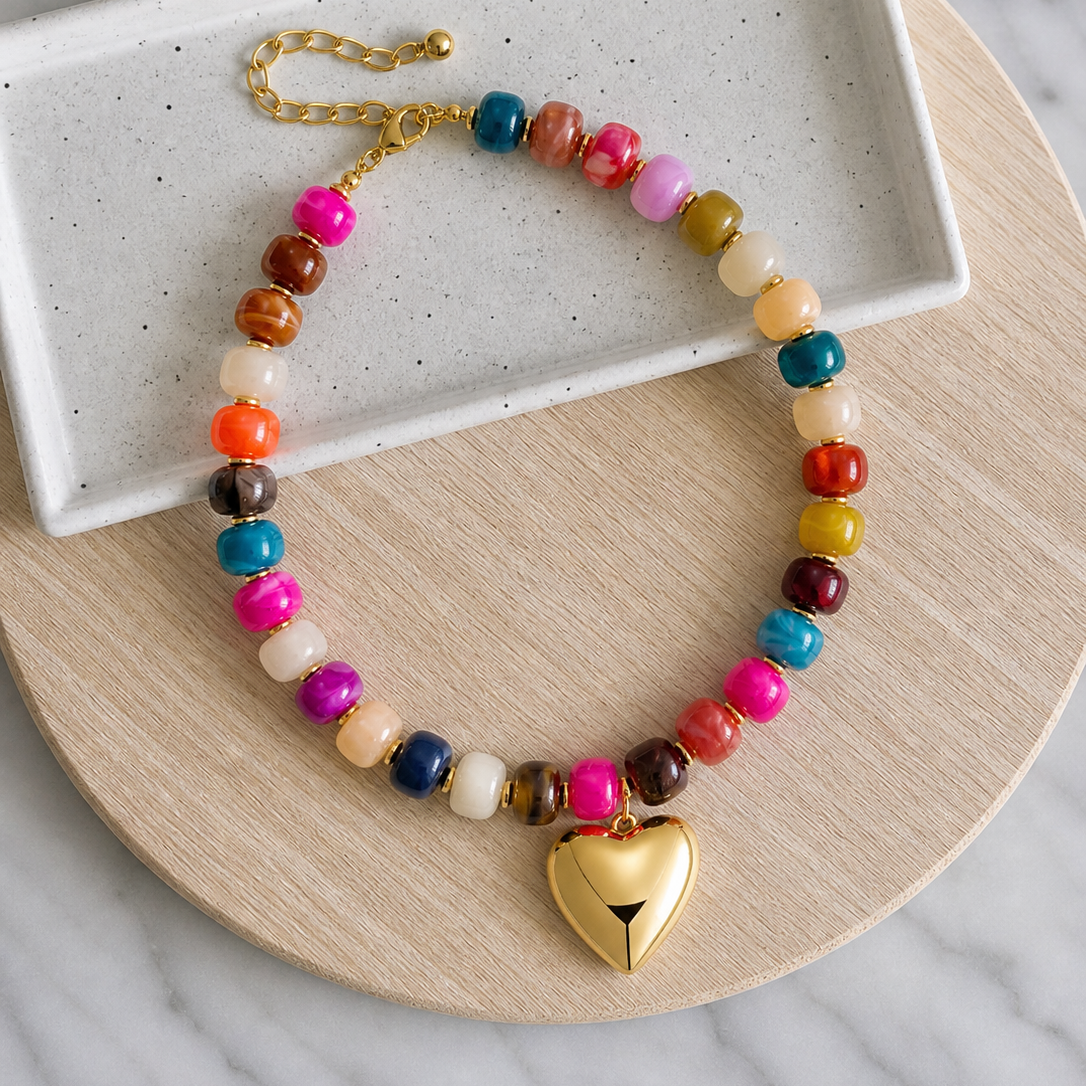 Maddie Necklace Purple