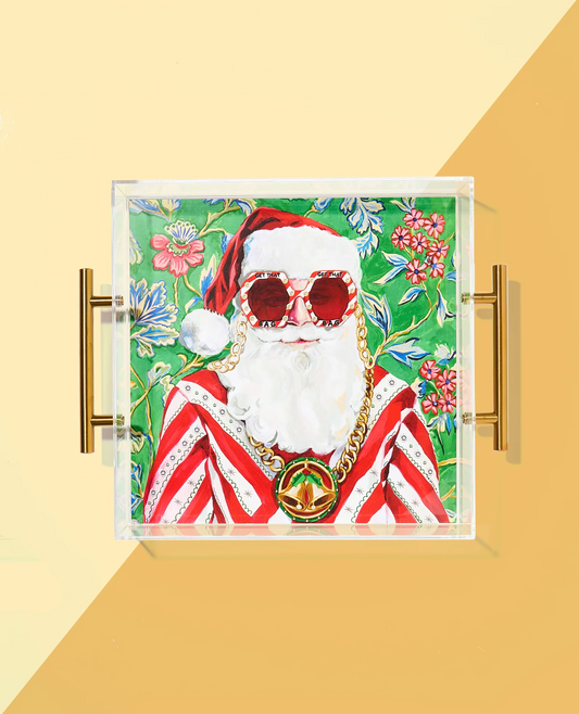 Swanky Santa Tray Large