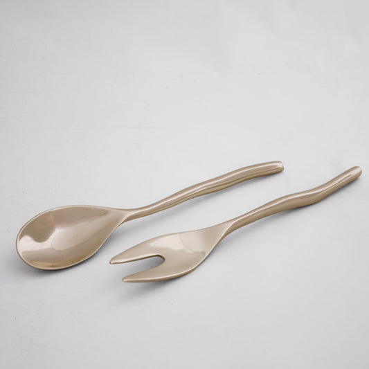 Sierra Modern Salad Servers Small