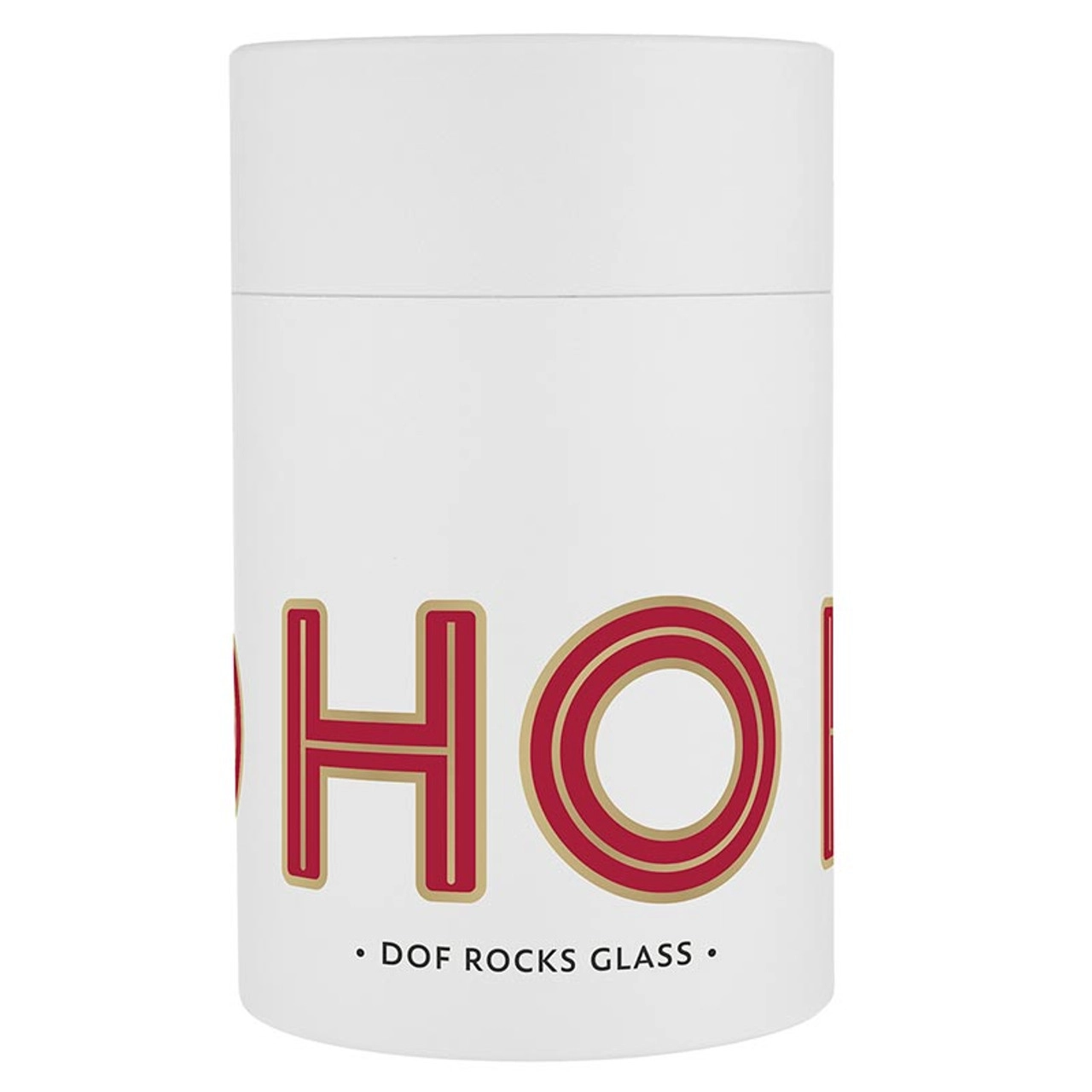 Ho Ho Ho Double Old Fashioned Glass