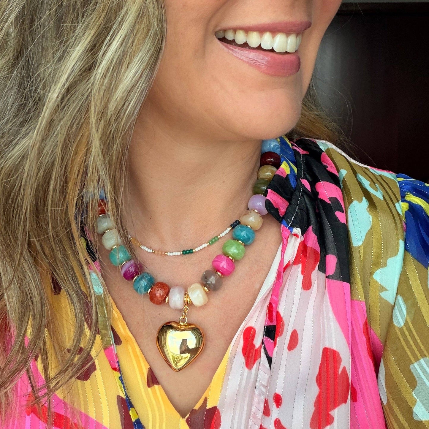 Maddie Necklace Purple