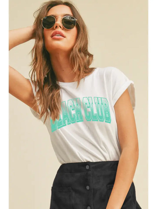 Beach Club Graphic Tee T-Shirt