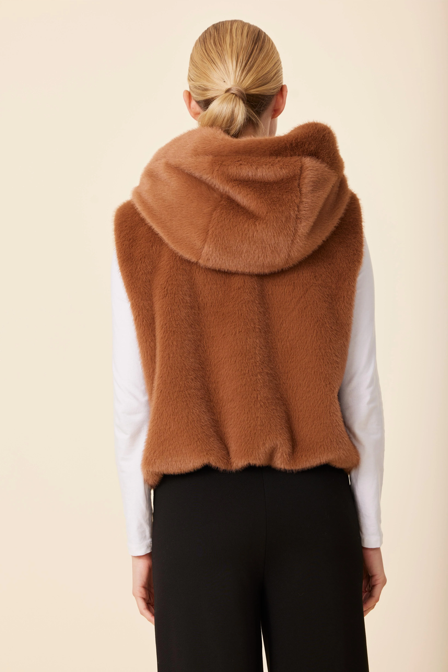 Fergie Vest Camel