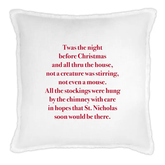 Twas the Night Pillow