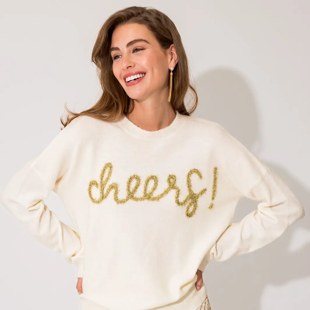 Cheers Sweater Ivory