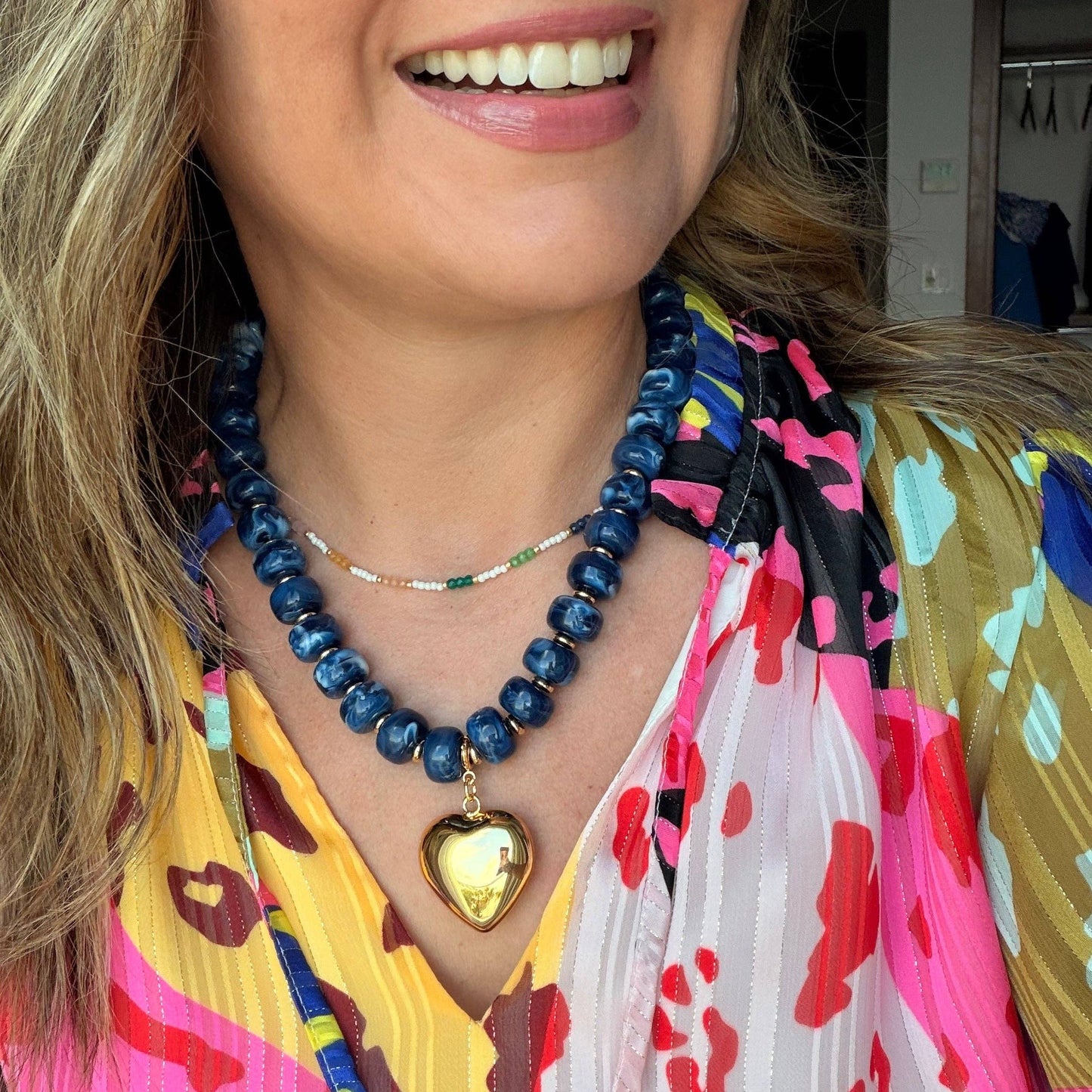 Maddie Necklace Purple