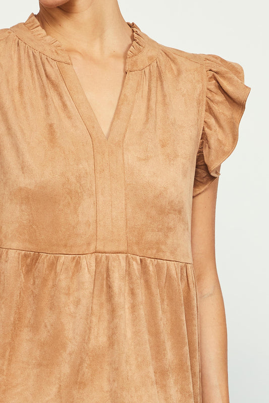 Amelia Dress Camel