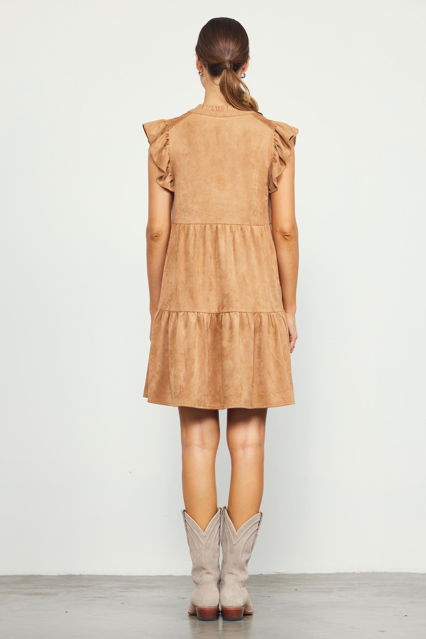 Amelia Dress Camel