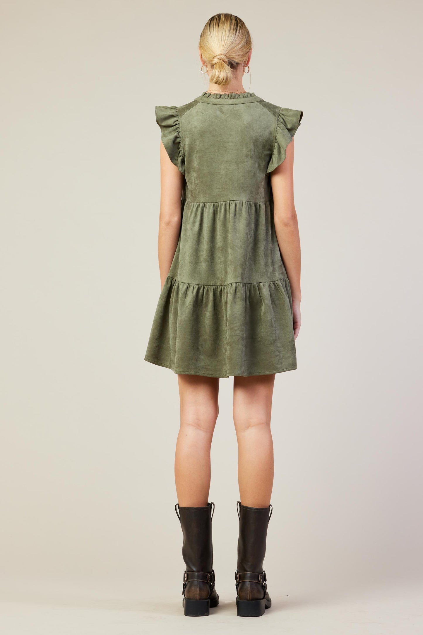 Amelia Dress Olive