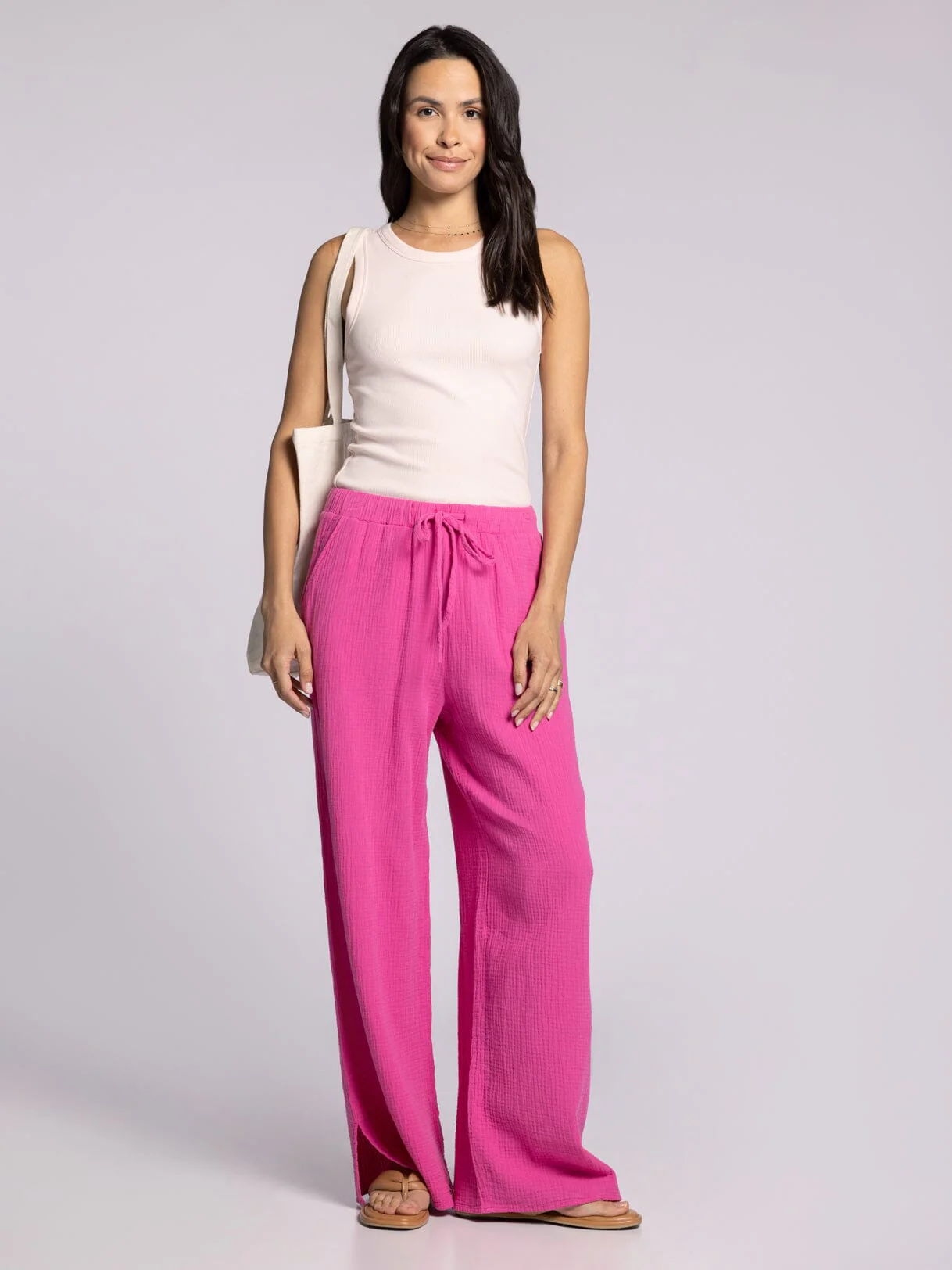 Verna Pants Fuschia