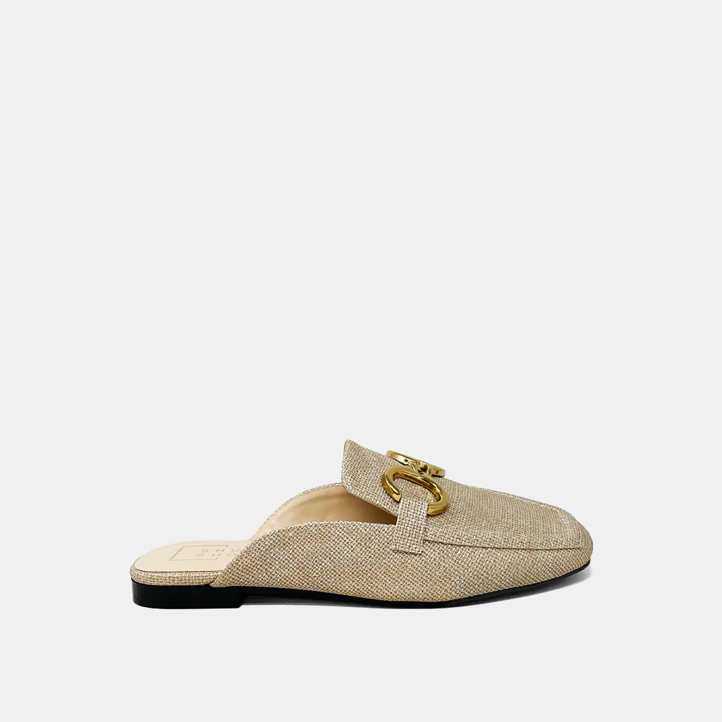 Andromeda Slip On Loafers Gold