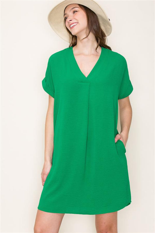 Bella Dress Green