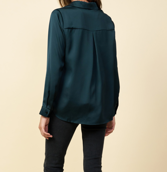 Sandra Blouse Astro Green