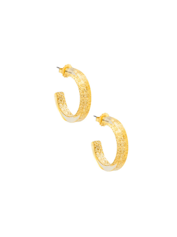 Mini Makayla Hoop Earrings Gold