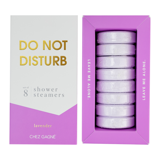 Shower Steamers Do Not Disturb