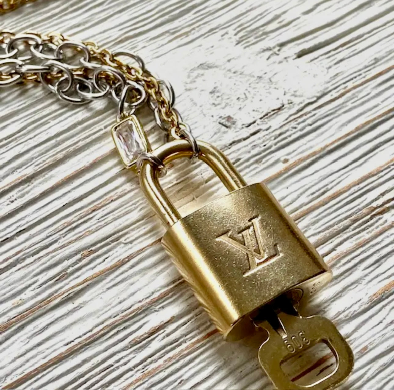 Louis Vuitton Lock Necklace