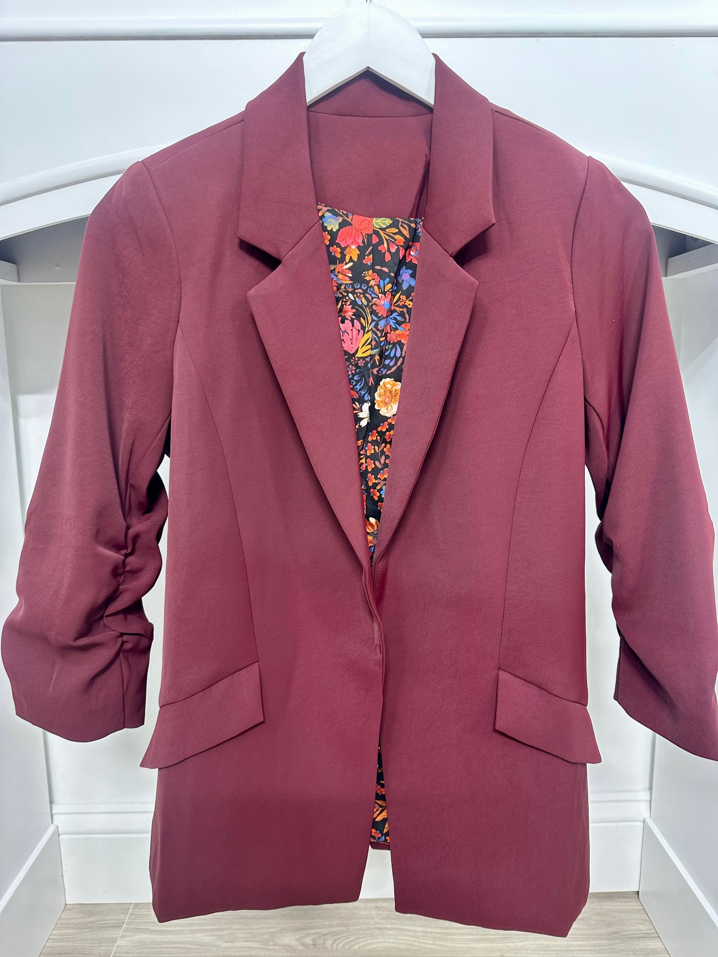 Alexis Blazer Burgundy
