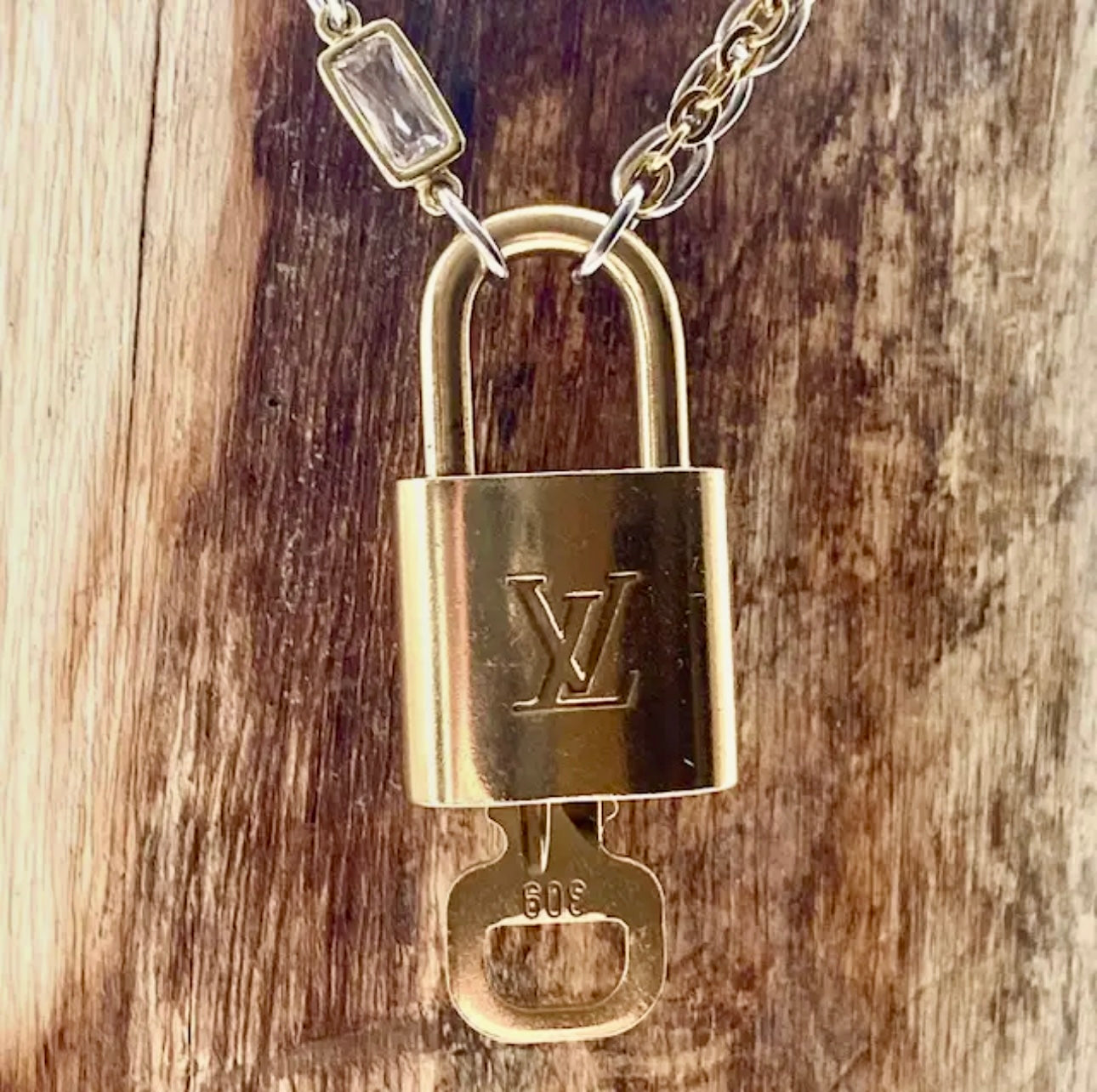 Louis Vuitton Lock Necklace