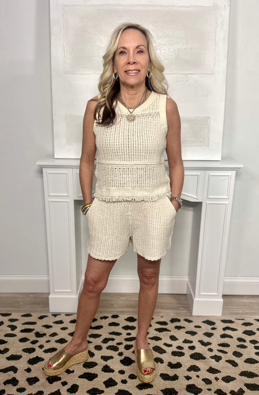 Camile Top Ivory