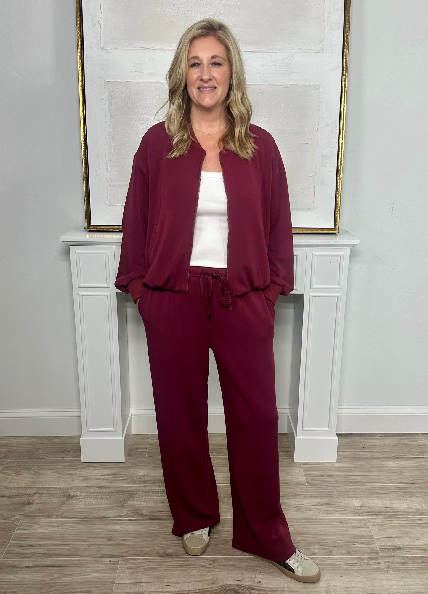 Blanche Pants Rosewood