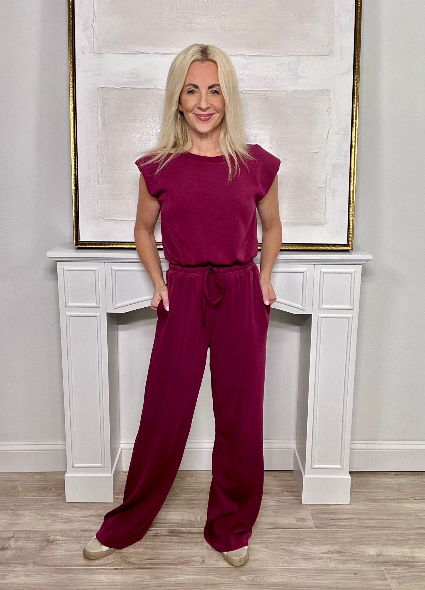 Lynnie Jumpsuit Rosewood