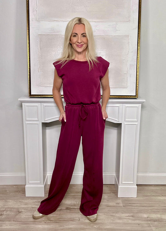 Lynnie Jumpsuit Rosewood