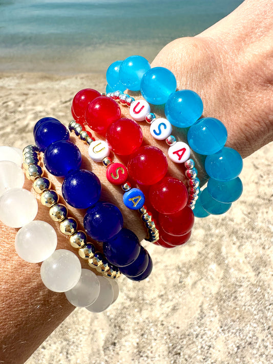 USA Bracelet Gold