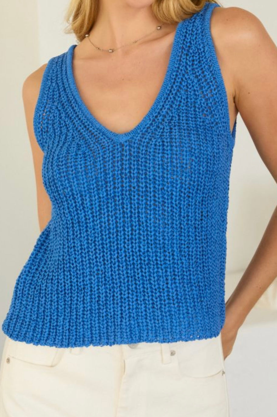 Sophie Tank Surf Blue