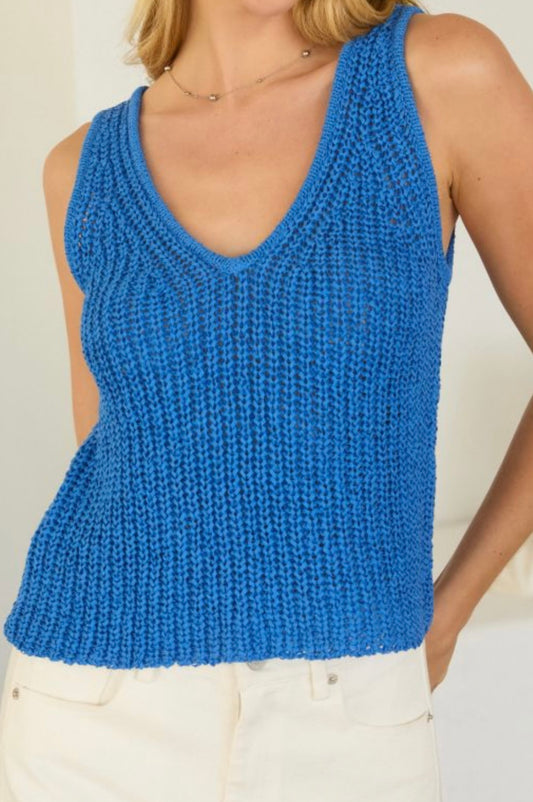 Sophie Tank Surf Blue