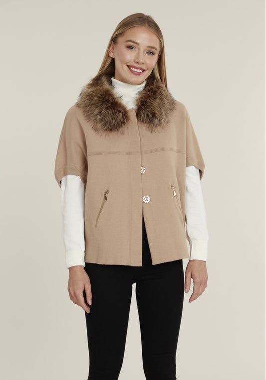 Audrey Cardigan Jacket Camel