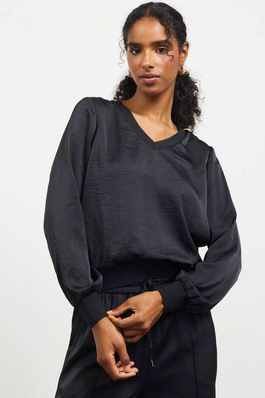 Hillary Top Black