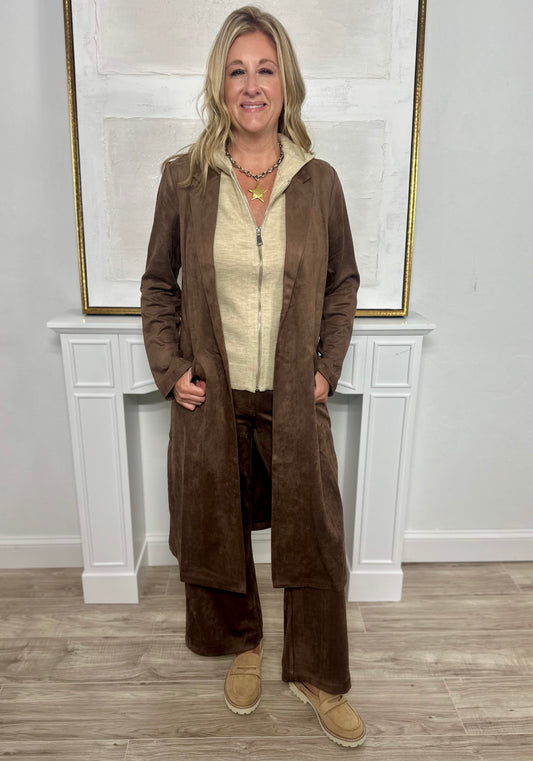 Camila Duster Chocolate