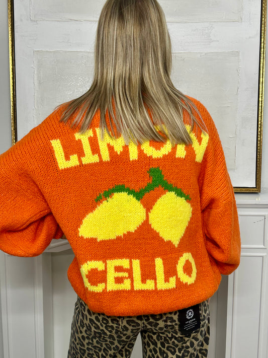 Limon Cello Sweater Orange