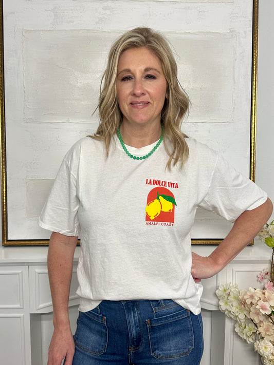 La Dolce Vita T-Shirt White