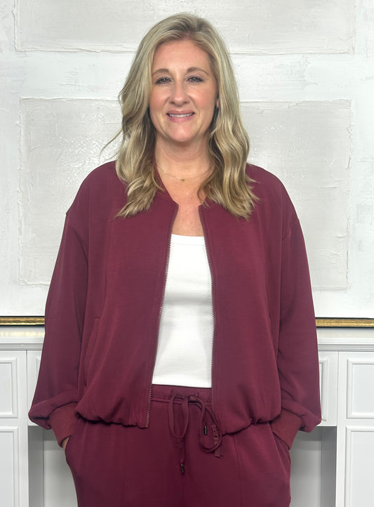 Sophia Jacket Rosewood